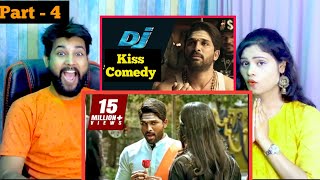 DJ Duvvada Jagannadham - Romantic Comedy  Scene Reaction ! Part-4 | Allu Arjun, Pooja Hegde