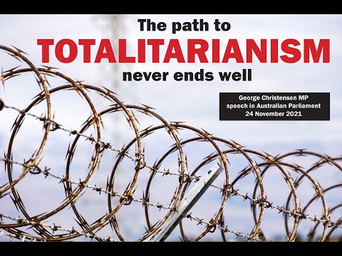The path to totalitarianism never ends well