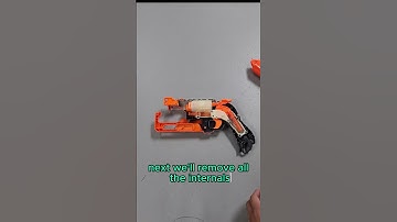 Making the Nerf Hammershot Break-Action
