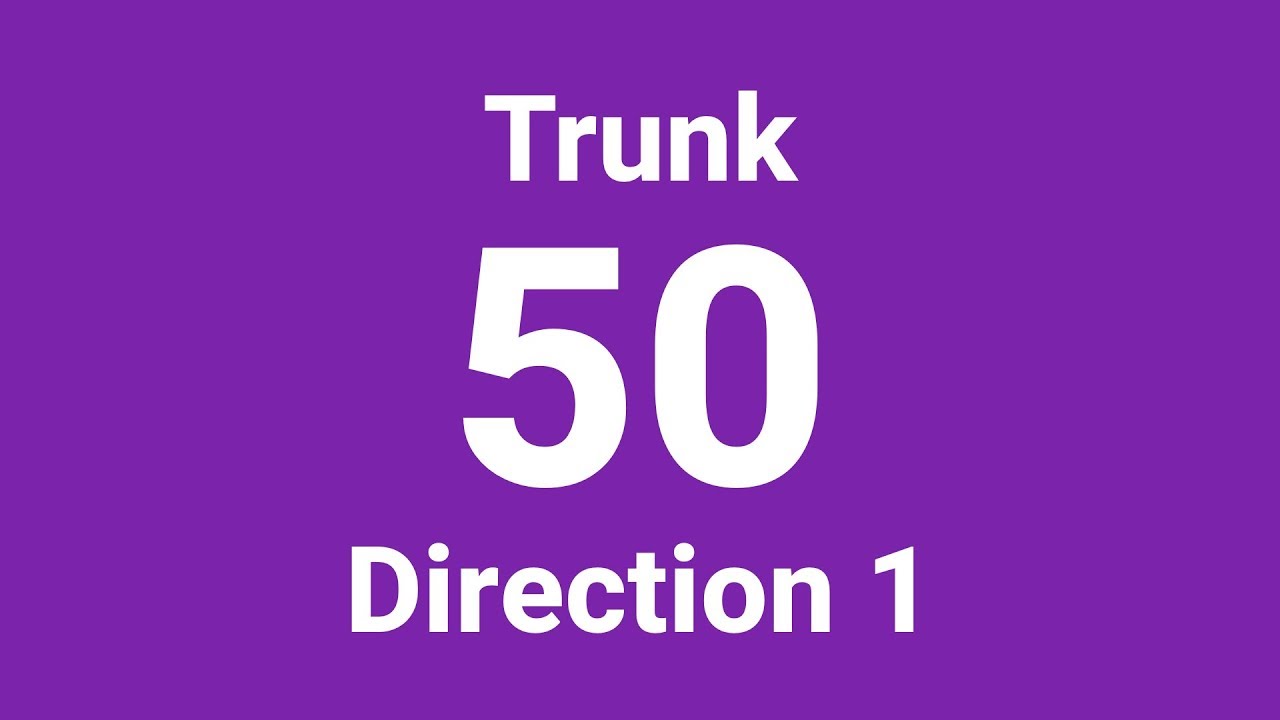 Hyperlapse - SBS Transit Bus Service 50 (Direction 1)