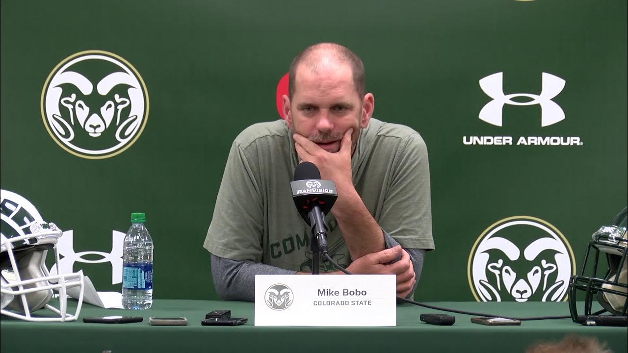 CSU Football vs. Wyoming Postgame Press Conference YouTube