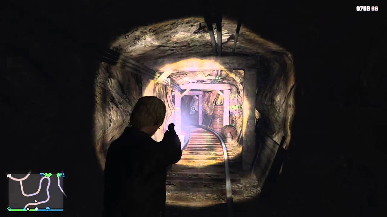 Gta Online Secret Location Pt.2 (mining tunnel) YouTube