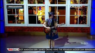 Video thumbnail of "Ziva Magnolya - Officially Missing You (Tamia) Lyrics Video, Comedy Lab Kompas TV"