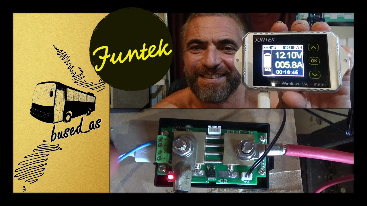 Juntek Battery Monitor | Installation and testing