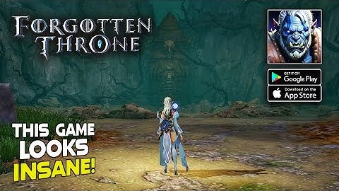 Forgotten Throne - MMORPG CBT Gameplay (iOS/Android) @GameLa3Review