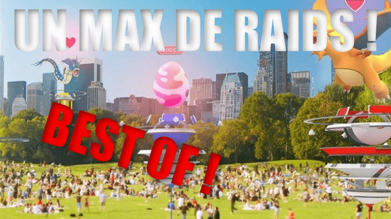 BEST OF RAIDS POKEMON GO ! - YouTube