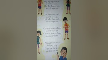 Class 1 English literature poem slow fast song