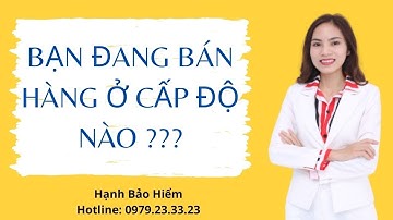6 CẤP ĐỘ BÁN HÀNG-[HẠNH BẢO HIỂM]