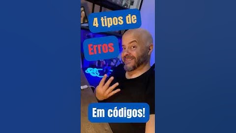 4 tipos de erros mais comuns em programação | #python