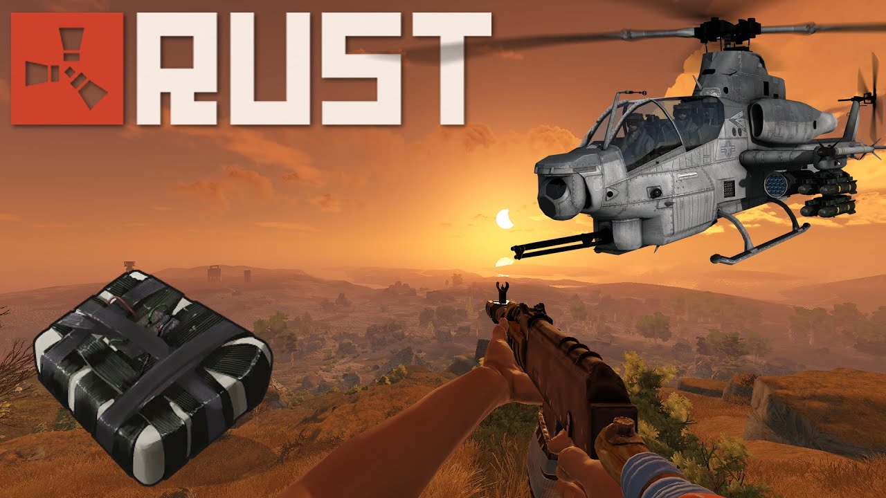 Rust Part 104 THE HELICOPTER!! YouTube