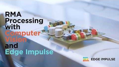 Edge Impulse demo: Conveyor belt/RMA processing with computer vision