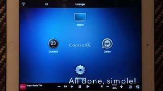 Downloading and Installing the Control4 App