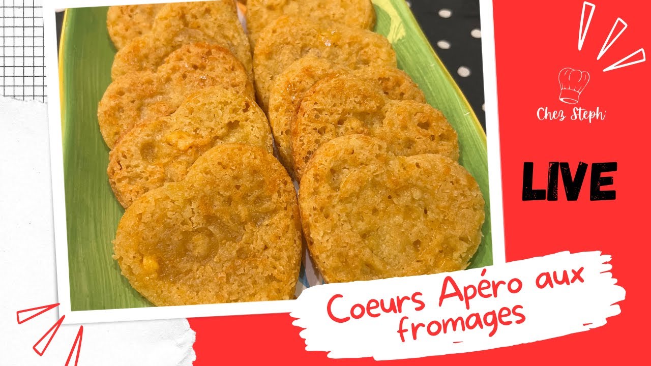 LIVE : Coeurs apéro aux fromages