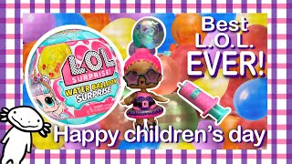 ASMR - L.O.L. Water balloon surprise! Happy children’s day 💦🎈