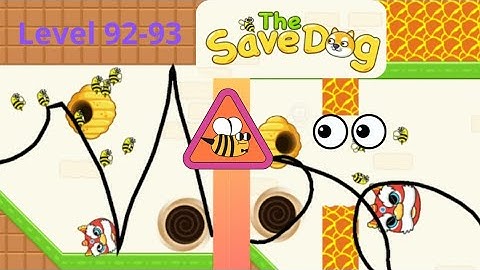 Save the Dog gameplay walkthrough. 🐶👍 Level 92 - 93. #savethedoggame