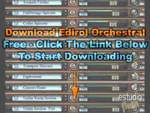 get edirol orchestral vst