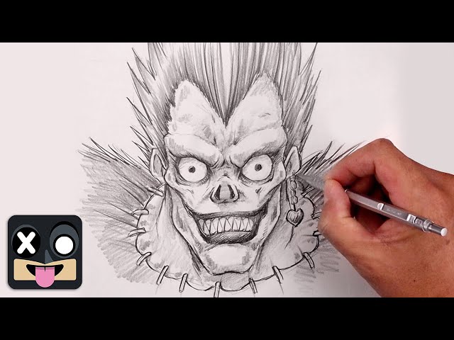 Buy Ryuk death Note 30x40 Online in India - Etsy