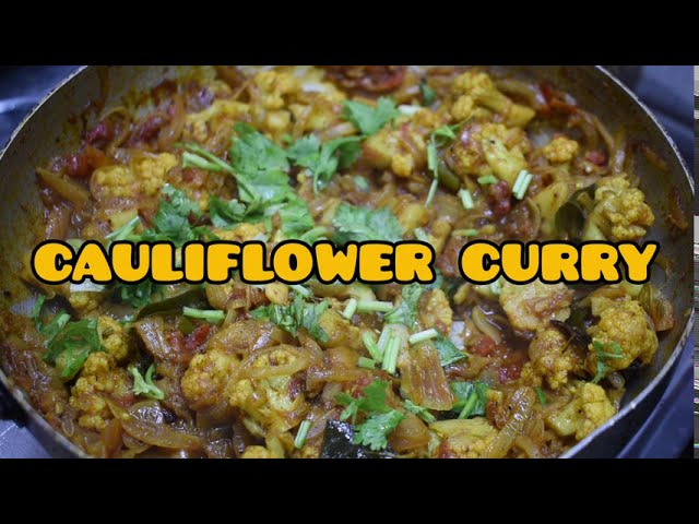 Cauliflower Curry / Restaurant style cauliflower recipe/ Home food  / Haran