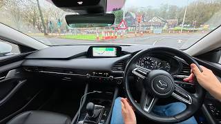 Relaxing Drive Through Nottingham (UK) | City Centre, Castle & City Ground | Daytime Cabin POV