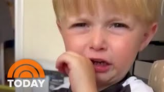 See Young Boy's Funny Reaction To Trying A Lemon For The First Time