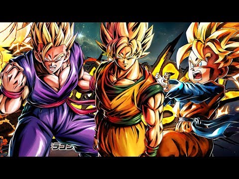 New Legends Step Up Banner Legendary Finish Family Kamehameha Goten Summons Dragon Ball Legends Youtube