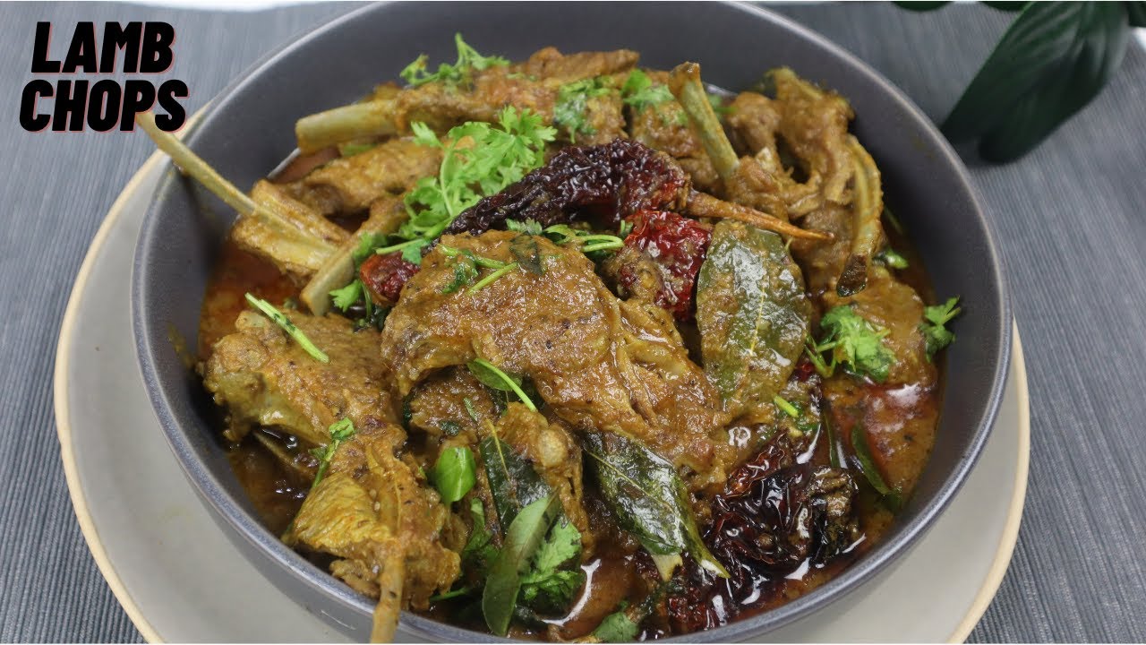 Lamb Chops Recipe South Indian Style Lamb Chops Mutton Recipe