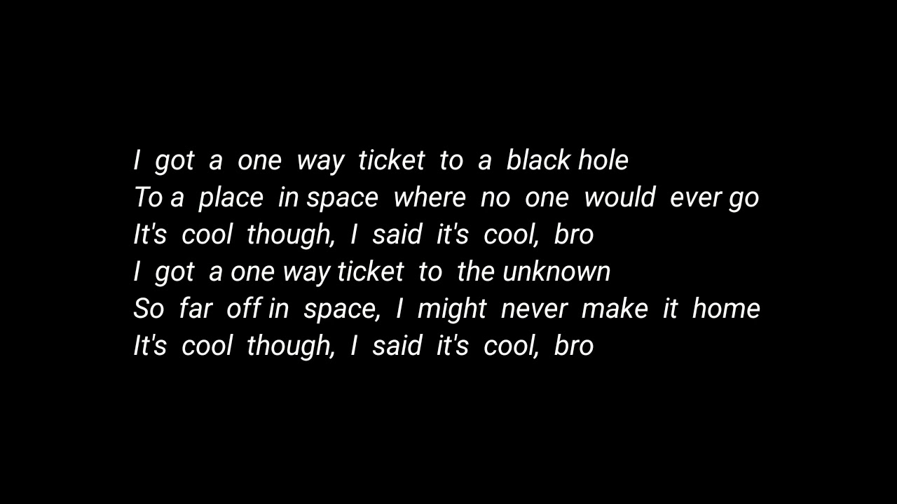 Xavier Wulf & BONES - 1WayTicket (Lyrics)
