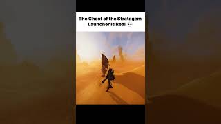 The Ghost of the Stratagem Launcher Is Real 💀| #helldivers2 #gaming #shorts