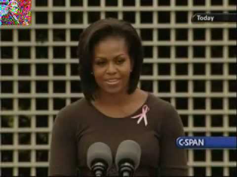 Michelle obama boob measurement