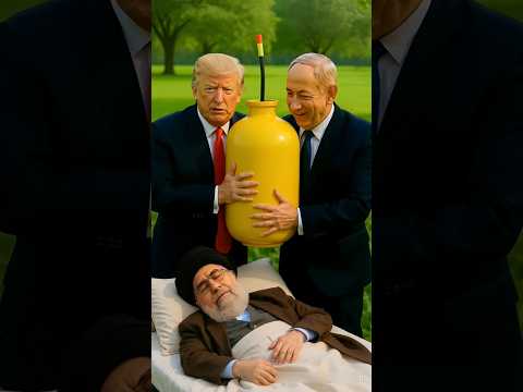 Putin saved Ali khamenei from Netanyahu and Donald trump plans😂#donaldtrump#funny#putin