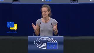 Carola Rackete debates with Austrian Alexander Bernhuber on extreme weather and negative impacts on