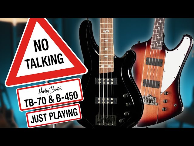 Harley Benton - No Talking - B-450 & TB-70 - Just Playing -