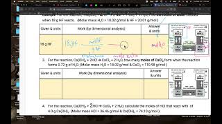Two Step Stoichiometry Problems