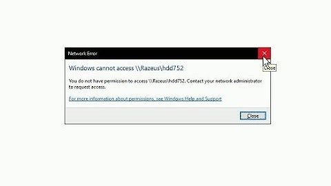 How to fix "windows cannot access drive" local drive sharing error