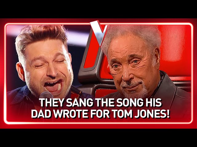 Coach Tom Jones IN TEARS after seeing Lonnie Donegan's son on The Voice | Journey #189 class=