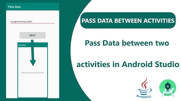 How to pass data between two activities in app - Android Studio | Java | Android App Development