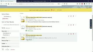 Introduction to Searching Books in SOLO