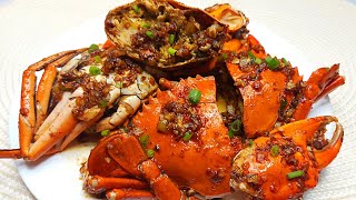 BUTTERED GARLIC CRAB | QUICK AND EASY | Pinasarap