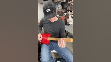 Thumbnail of 3 Tips For Playing Slide on a Cigar Box Guitar #cigarboxguitar #cbg #mikesnowden #slideguitarlessons