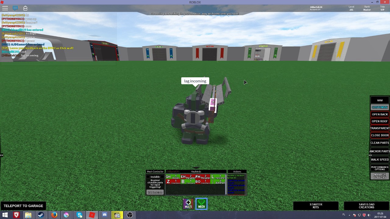 Roblox Bym T 34 Armor And Fat Boi Lanucher Working By Hei - fat song roblox
