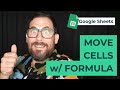 Move cells to new row with formula