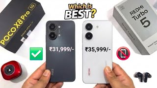 redmi Turbo 5 vs POCO X8 Pro DONT BUY Wrong Phone 🔥🔥 #redmiturbo5