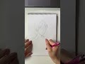ショートカットのお姉さん🍎#イラスト #shorts