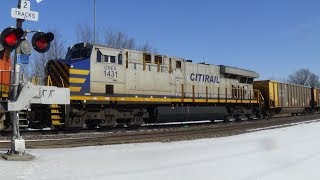 Citi Rail Gevo on Empty BNSF Coal Train