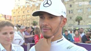 F1 2017 Azerbaijan GP - Lewis Hamilton post-qualifying interview