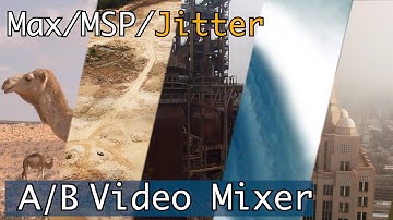 Touch Designer VS Max/MSP/Jitter - Simple Video Mixer