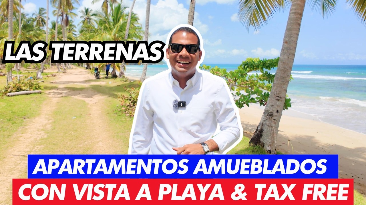 DESCUBRE ESTA OPORTUNIDAD! INVIERTE en Apartamentos BEACHFRONT en LAS TERRENAS