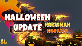 [New Spin Codes] Eastwood Korashi & Halloween Update | Shindo Life