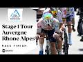 DOMINANT FINISH! 💪 | 2026 Stage 1 Tour Auvergne Rhone Alpes Final KM's | TNT Sports Cycling