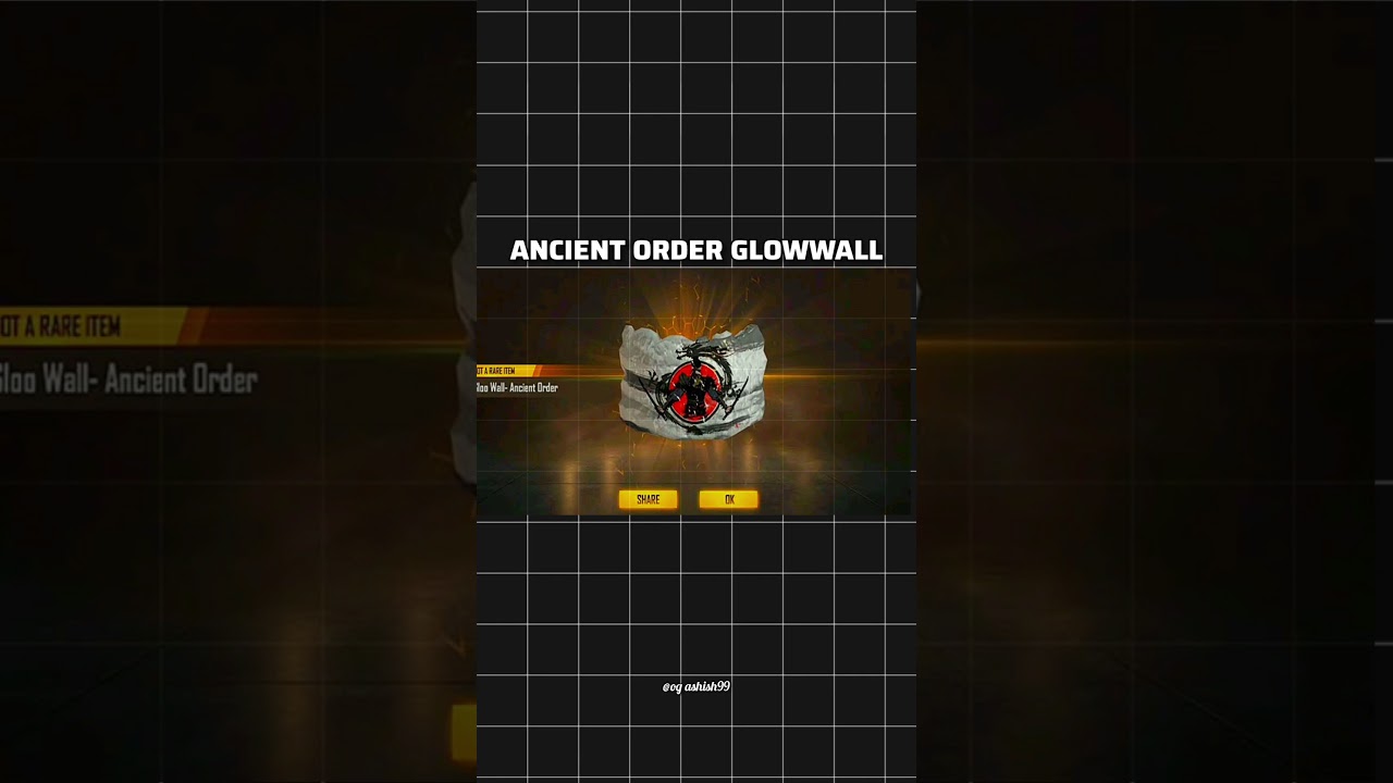 Top 3 Freefire😱Most Rare Glowwall|@og_ashish99 